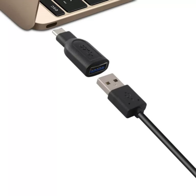 Adapter USB 3.0 naar USB-C 3.1 Zwart