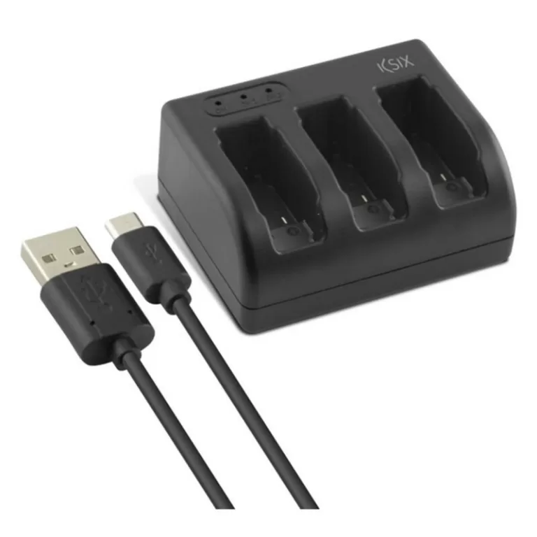 GoPro batterijoplader KSIX Hero 5 USB-C Zwart