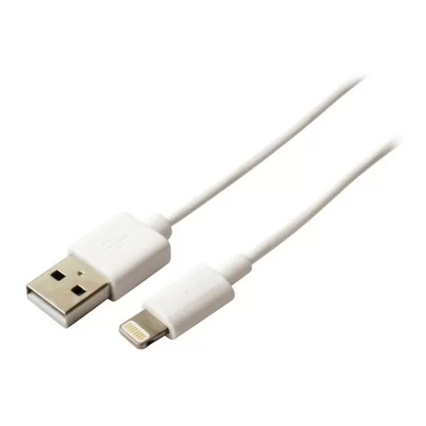 Kabel USB naar Lightning Contact (1 m) Wit