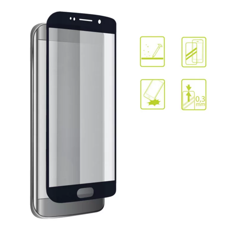 Schermbeschermer van getempereerd glas voor mobiel Iphone 7-8 Extreme 2.5D Zwart