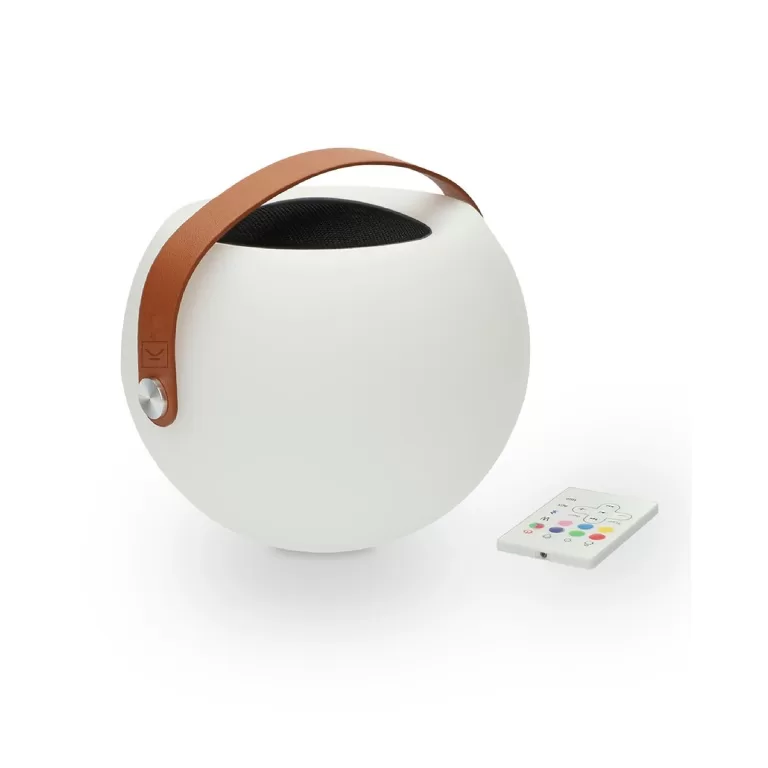 Bluetooth speaker met LED-lamp KSIX Bubble Wit Laptop