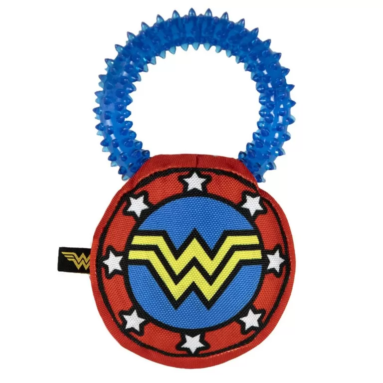 Hondenspeelgoed Wonder Woman   Blauw 100 % polyester