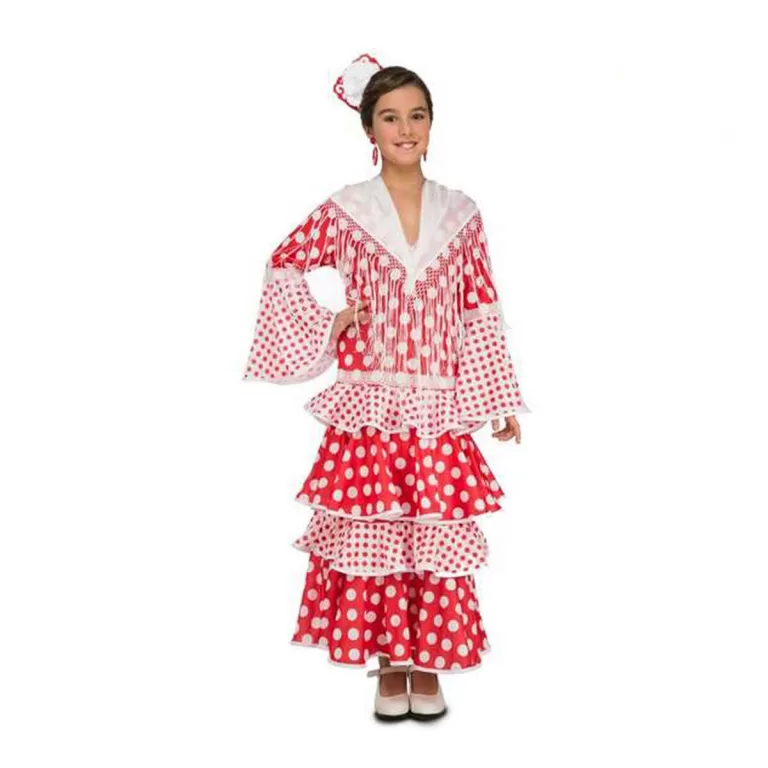 Kostuum My Other Me Rocío Rood Flamenco danser