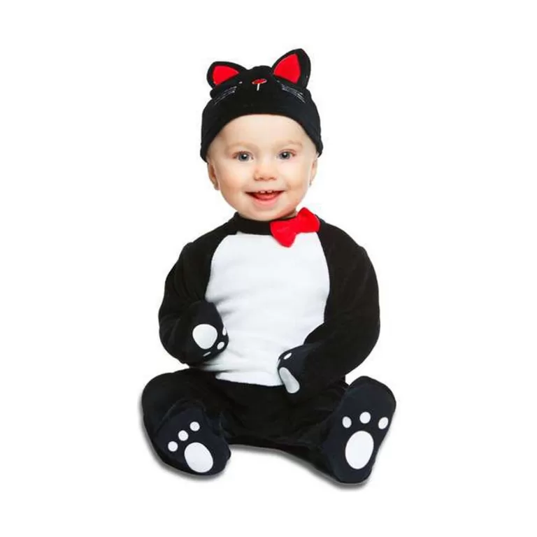 Kostuums voor Baby's My Other Me Zwart Kat