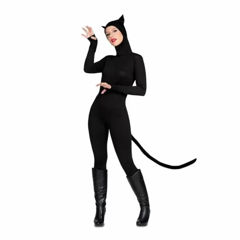 Kostuums voor Volwassenen My Other Me Kat Zwart (2 Onderdelen)