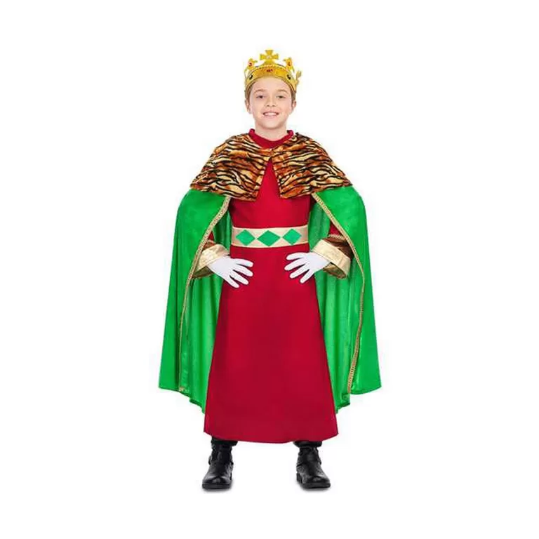 Kostuums voor Kinderen My Other Me Groen Tovenaar Koning