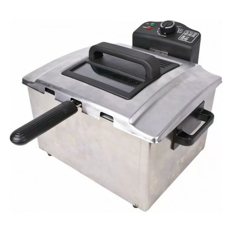Frituurmachine COMELEC FR5001 5 L 1600W Roestvrij staal Wit Multicolour 1600 W