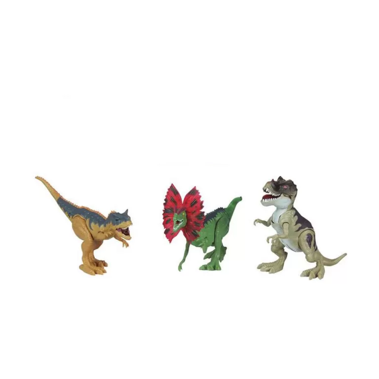 Set van Dinosaurussen Geluid Lichten 3 Onderdelen