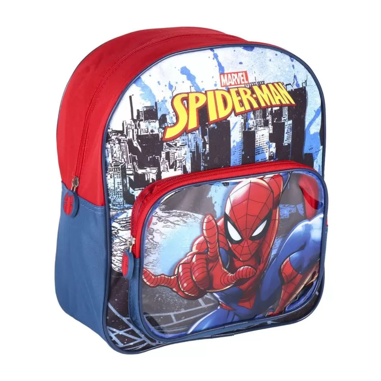 Schoolrugzak Spiderman Rood (25 x 30 x 12 cm)