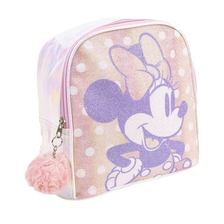 Casual Rugtas Minnie Mouse Roze (18 x 21 x 10 cm)