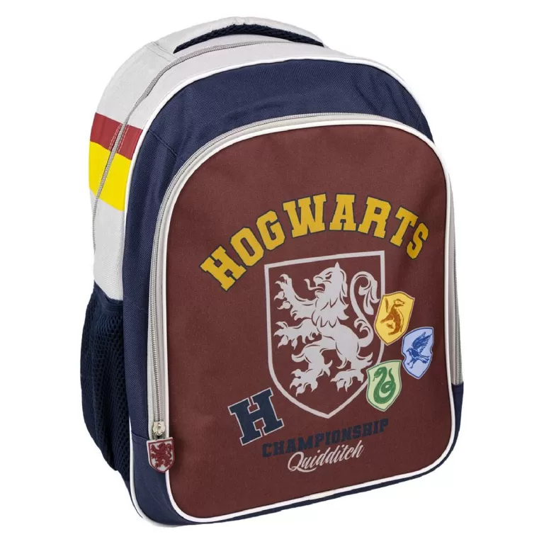 Schoolrugzak Harry Potter Howarts Rood Donkerblauw