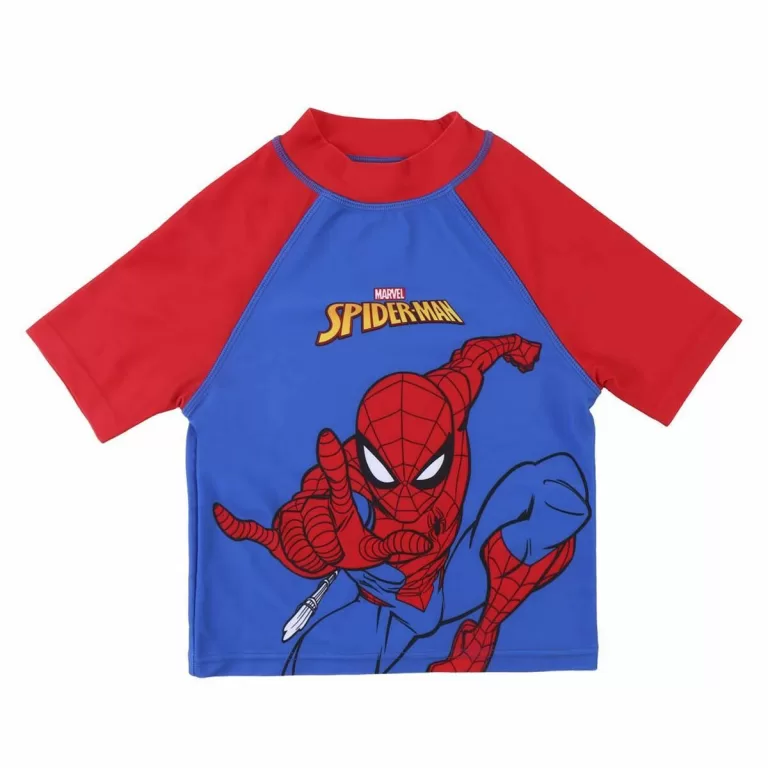 Bad t-shirt Spiderman Donkerblauw