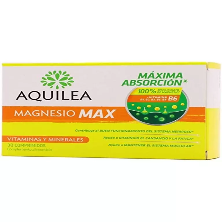 Voedingssupplement Aquilea Magnesio Max 30 Stuks