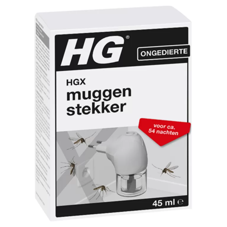 HG 15852N Muggenstekker Wit/Transparant