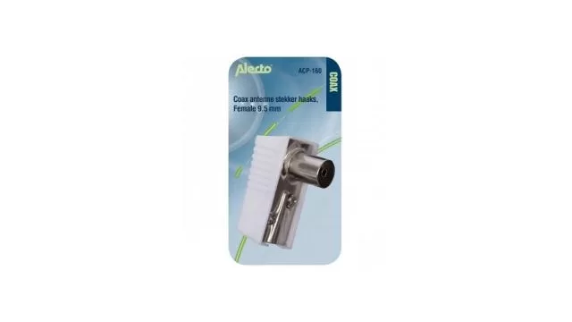 Alecto ACP-160 Coax Plug Haaks Female