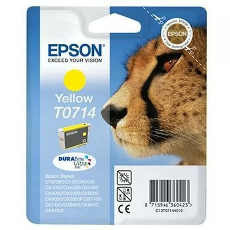 Originele inkt cartridge Epson T0714 Geel