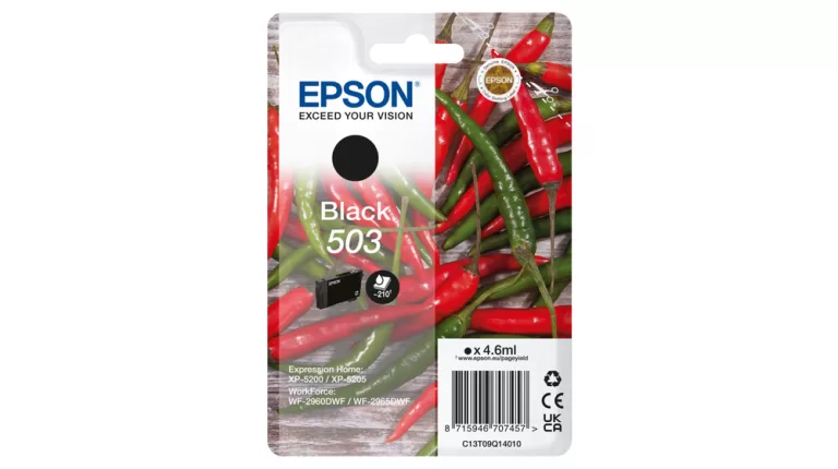 Epson T09q1 Origineel Zwart 503 4.6ml