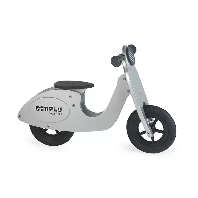 Simply for Kids Houten Loopscooter Zilver