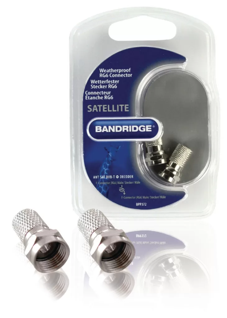 Bandridge Bpp372 Waterdichte Rg6-connector