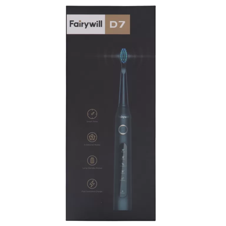 Fairywill D7-507 Elektrische Tandenborstel Zwart
