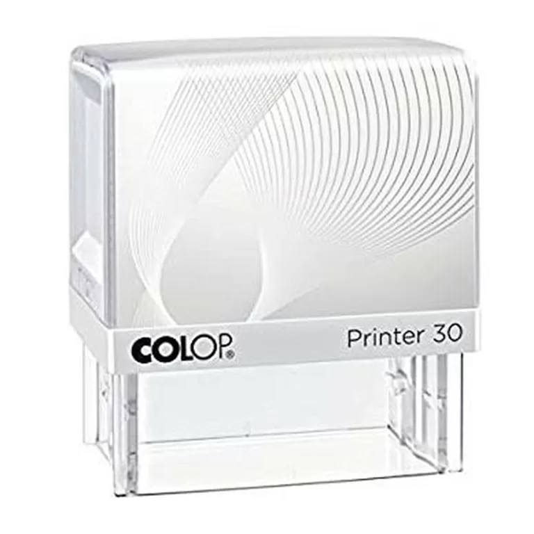 Zegel Colop Printer 30 Wit Blauw