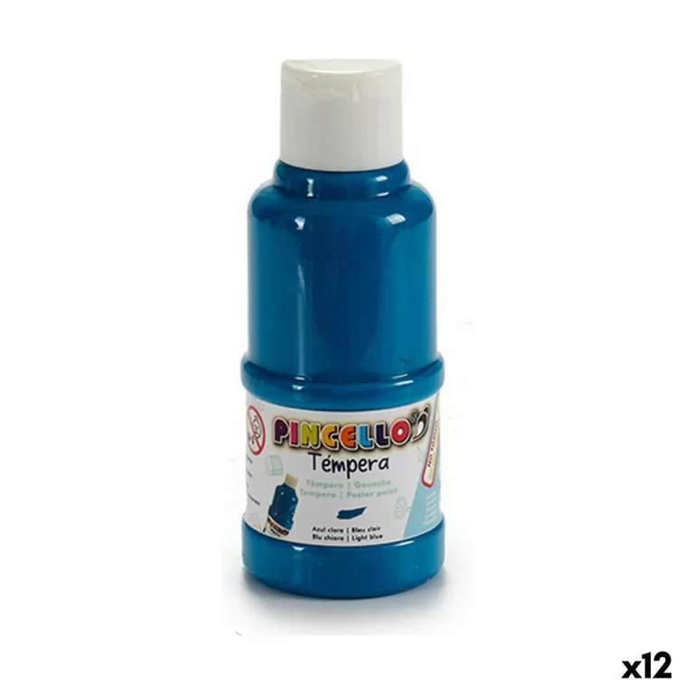 Tempera Licht Blauw (120 ml) (12 Stuks)