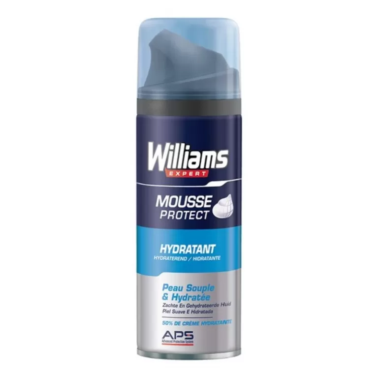 Scheerschuim Mousse Protect Hydratant Williams (200 ml)