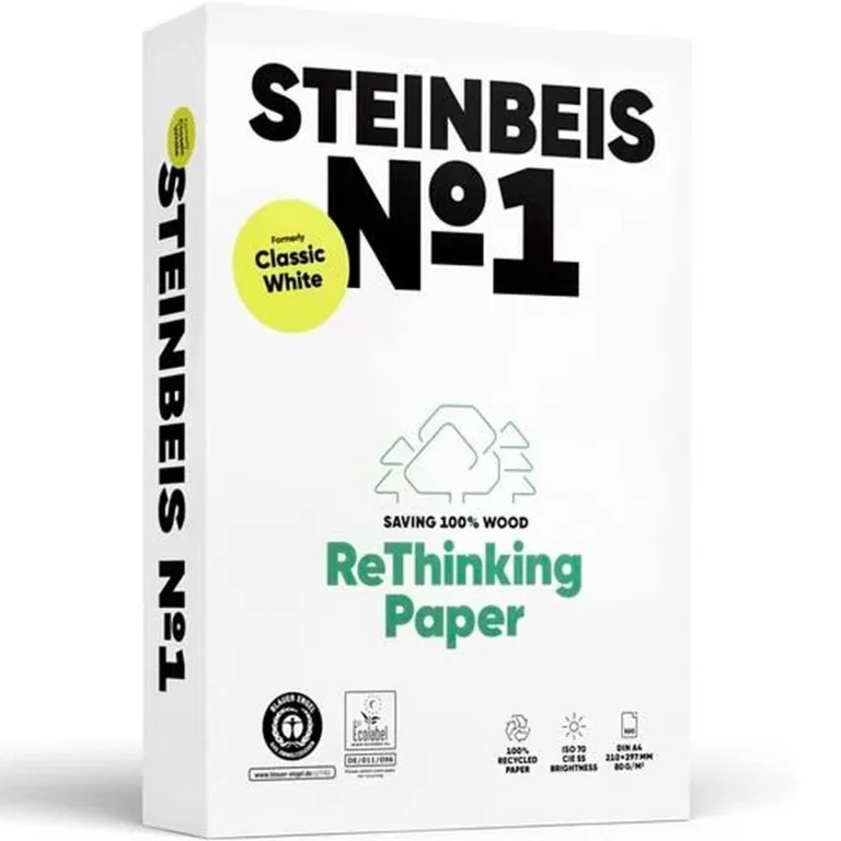 Printpapier Steinbeis Din A4 Wit 5 Onderdelen