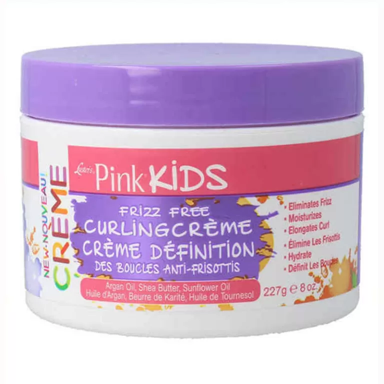 Haarlotion Luster Pink Kids Frizz Free Curling Creme Krullend Haar (227 g)