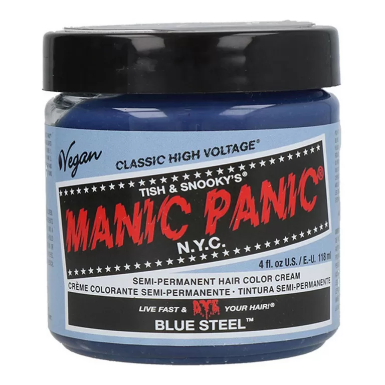 Permanente Kleur Classic Manic Panic 612600110029 Blue Steel (118 ml)
