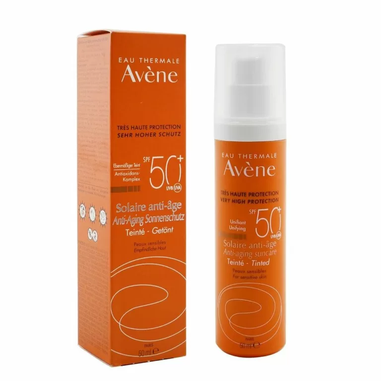 Zonnebrandcrème met Kleur Avene Tinted Anti-Aging (50 ml)