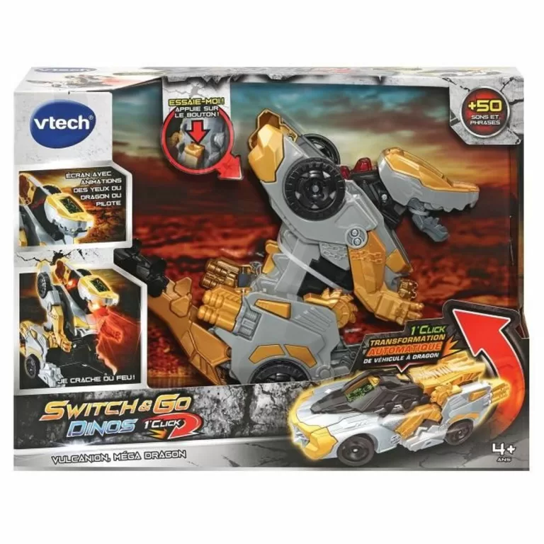 Transformers Voertuig Vtech Switch & Go Dinos - Vulcanion