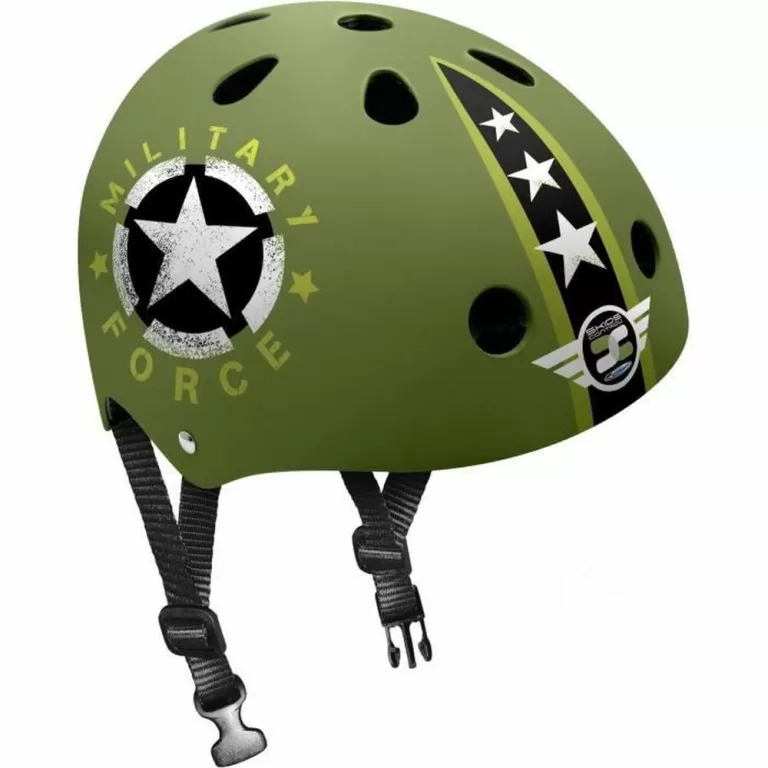 Helm Stamp Military Star Zwart