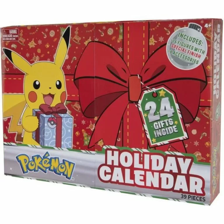 Adventkalender Bandai Pokémon 39 Onderdelen