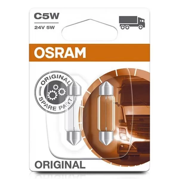 Gloeilamp voor de auto Osram OS6423-02B 5 W Vrachtwagen 24 V C5W