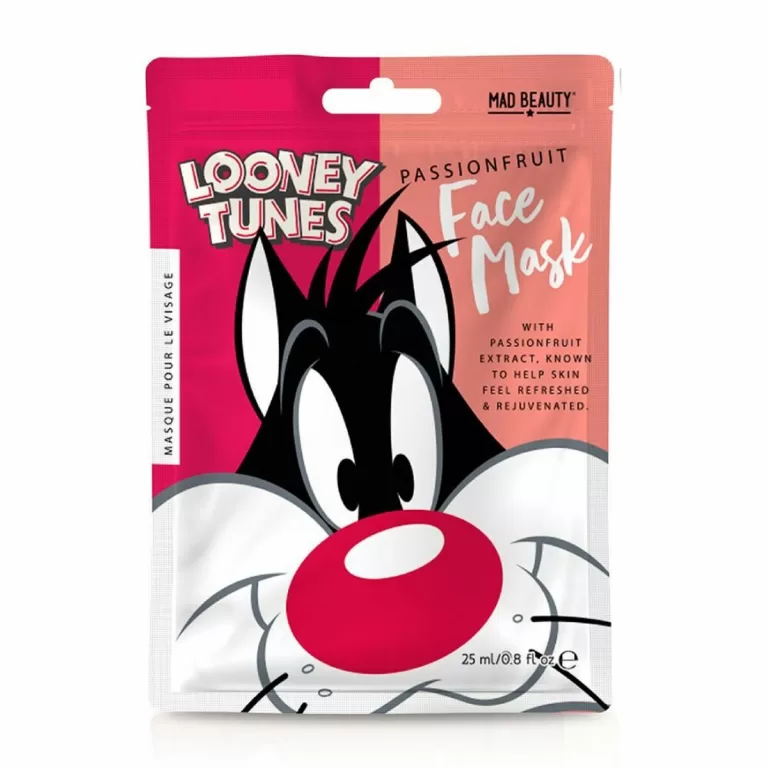 Gezichtsmasker Mad Beauty Looney Tunes Sylvester Passievrucht (25 ml)