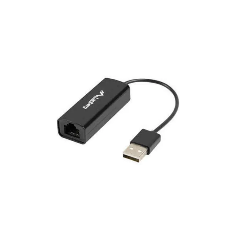 Adapter USB 2.0 naar Netwerk RJ45 Lanberg NC-0100-01 0