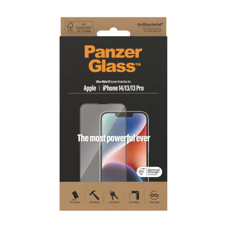 Schermbeschermer Panzer Glass Iphone 14/13/13 Pro