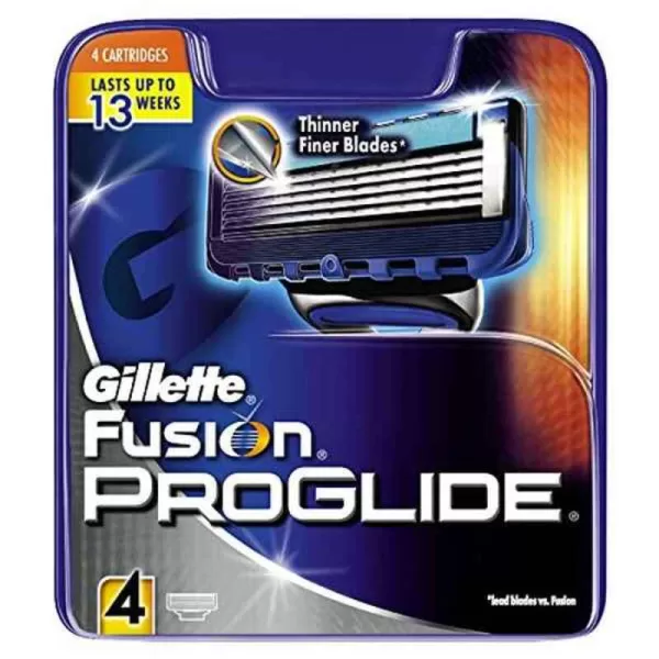 Extra scheermesje Fusion Proglide Gillette (4 uds)