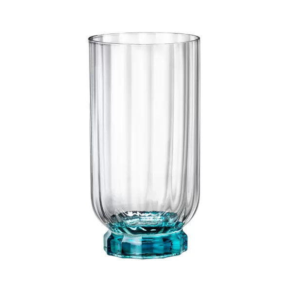 Glazenset Bormioli Rocco Florian Blauw 6 Stuks Glas 430 ml