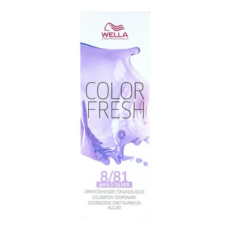 Semi-Permanente Kleur Color Fresh Wella 8/81 (75 ml)
