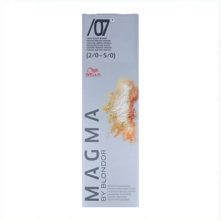 Permanente Kleur Wella Magma (2/0 - 5/0) Nº 7 (120 ml)