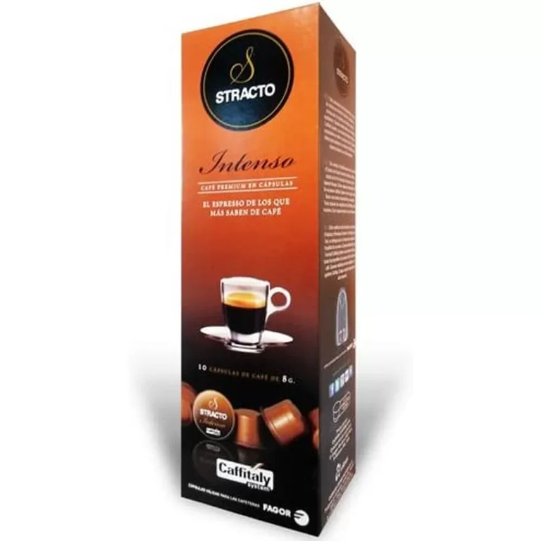 Koffiecapsules met doos Stracto Intenso (10 uds)