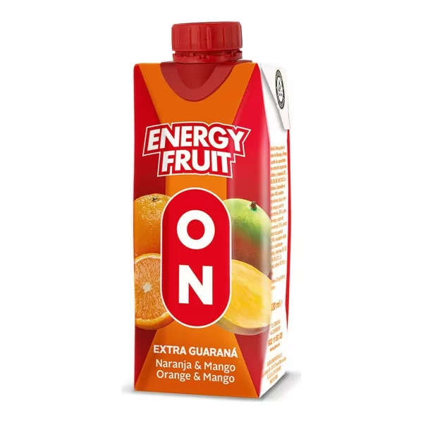 Nectar Juver Energy Fruit Oranje Mango (330 ml)