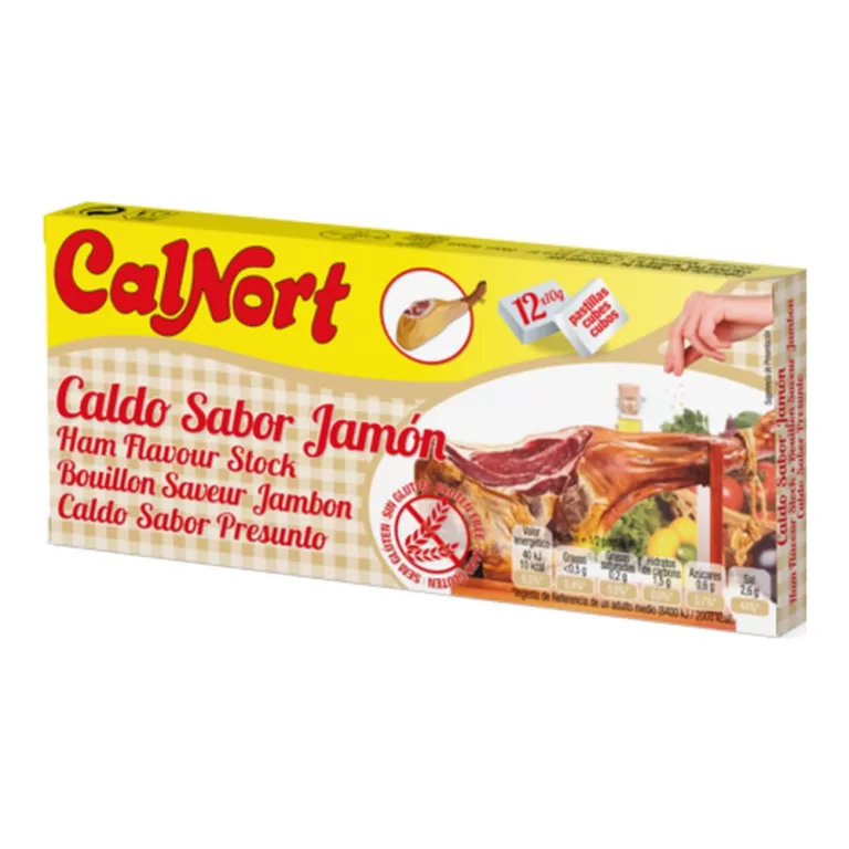 Bouillon Calnort Ham Tablet (12 x 10 g)