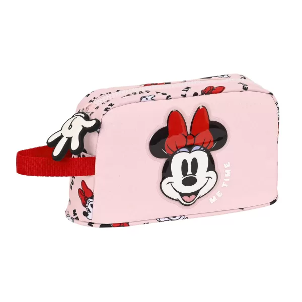 Thermische Snacktas Minnie Mouse Me time 21.5 x 12 x 6.5 cm Roze