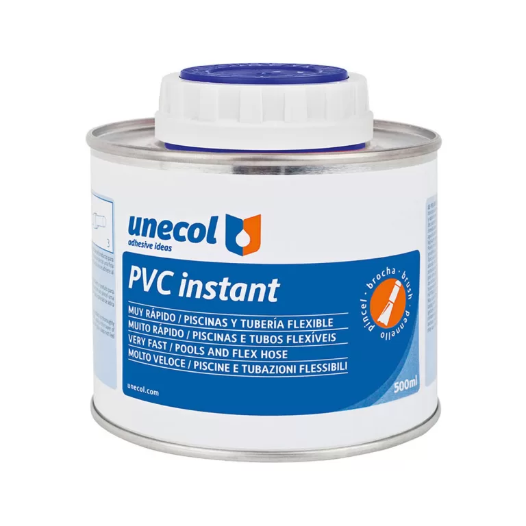 Secondenlijm Unecol A2053 PVC 500 ml