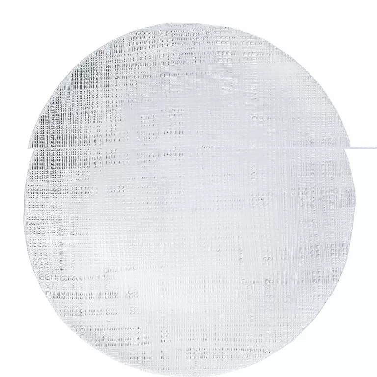 Onderbord Bidasoa Ikonic Transparant Glas (Ø 28 cm) (Pack 6x)