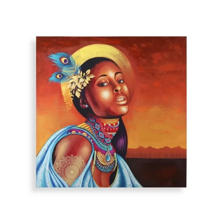 Schilderij Versa VS-21750074 Etnische vrouw 2