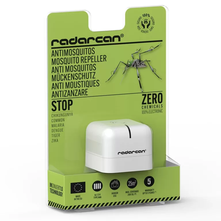 Anti-muggenspray Radarcan Wit (5 x 5 x 5 cm)